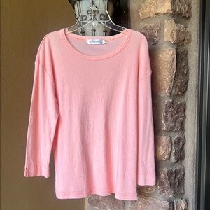 Fresh Produce Pink Long Sleeve Top Sz: XL